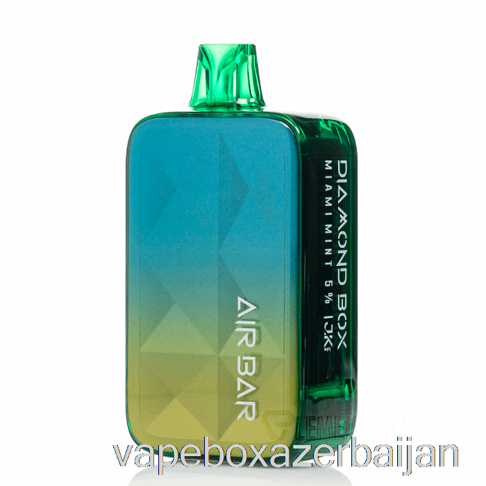 E-Juice Vape Air Bar Diamond Box 20000 Disposable Miami Mint